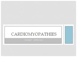 Rahaf Jereisat Cardiomyopathies