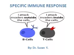 SPECIFIC IMMUNE RESPONSE