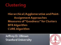Clustering Hierarchical