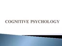 COGNITIVE PSYCHOLOGY Our species is called Homo sapiens, or “human, the wise,” reflecting