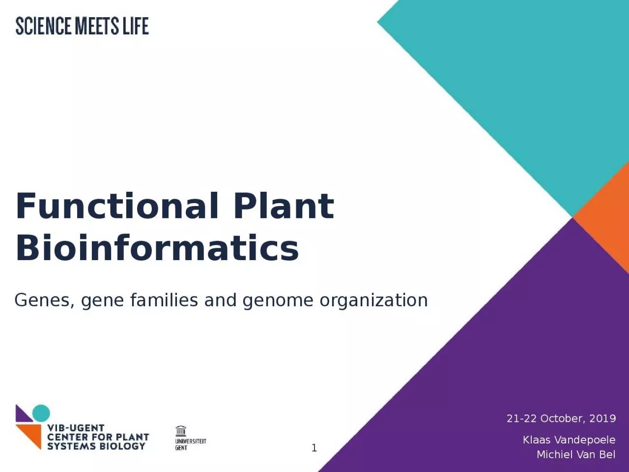 PPT-Functional Plant Bioinformatics