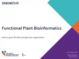 Functional Plant Bioinformatics