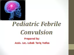 Pediatric Febrile  Convulsion