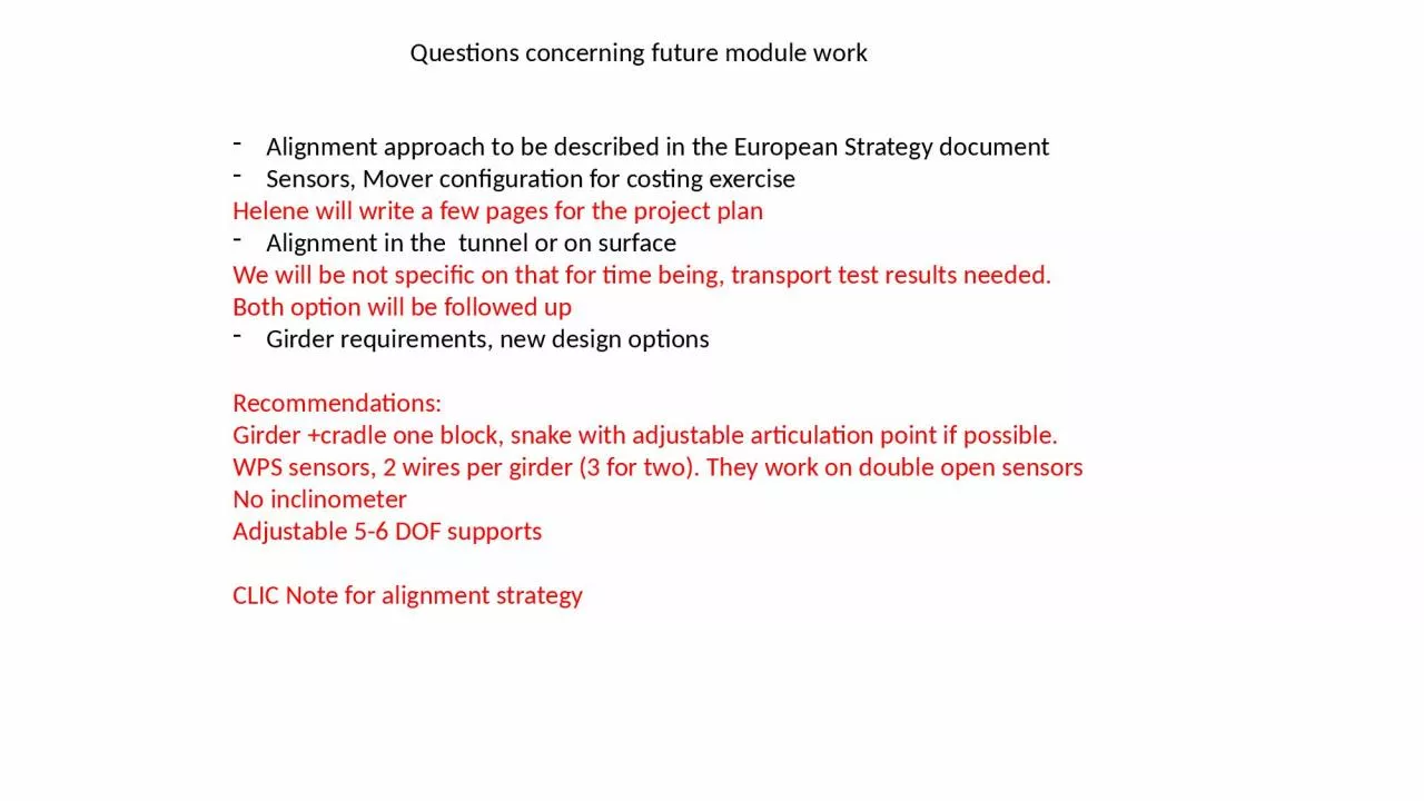 PPT-Questions concerning future module work