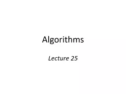 Algorithms Lecture 25 Minimum cut