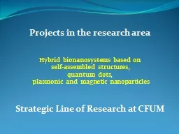 Projects in the research area