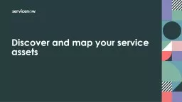 PPT-Discover and map your service assets