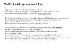 Guideline to the Management of COVID-19 in Pregnancy