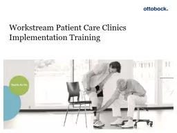 Workstream  Patient Care