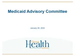 Medicaid Advisory Committee