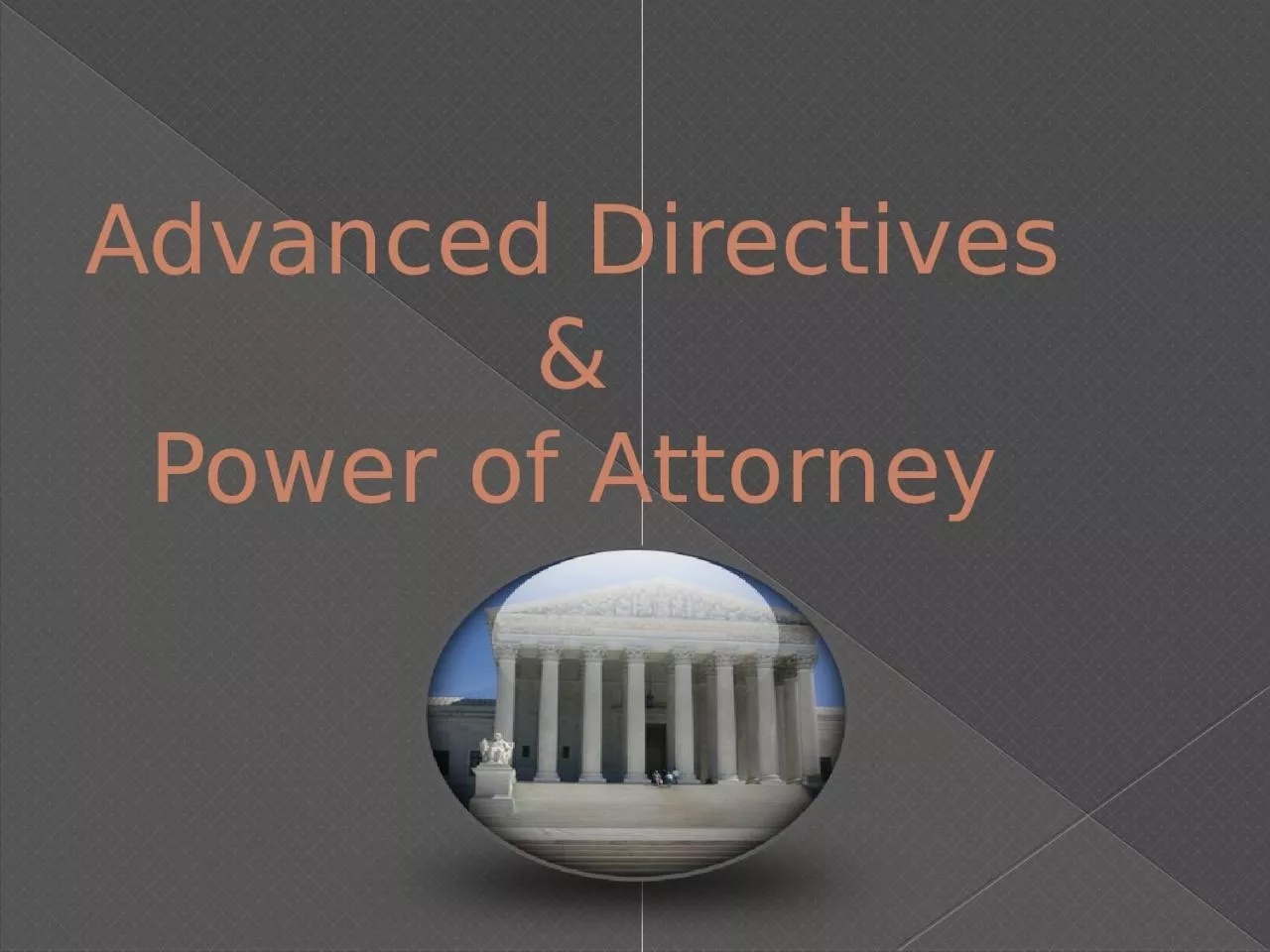 PPT-Advanced Directives &