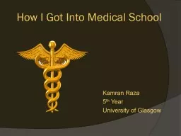 How I Got Into Medical School