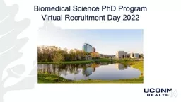 Biomedical Science PhD Program