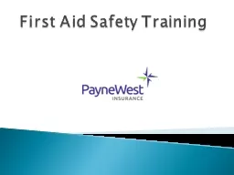 First Aid Safety Training