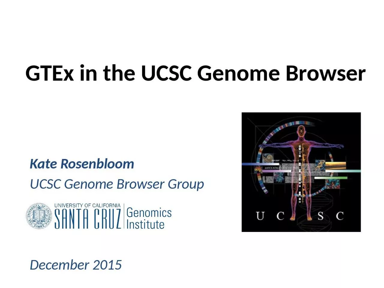 PPT-GTEx in the UCSC Genome Browser