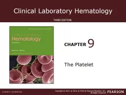 The Platelet 9 Learning Objectives—Level I