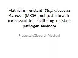 Methicillin-resistant  Staphylococcus