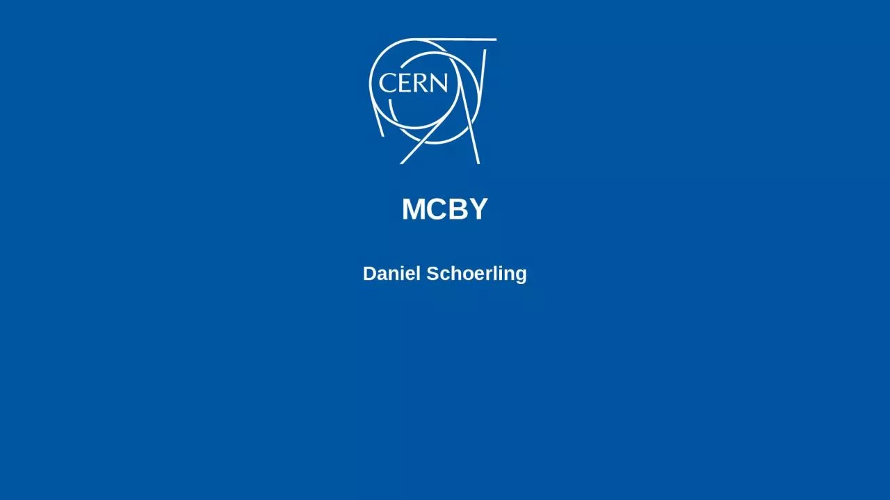 MCBY   Daniel Schoerling