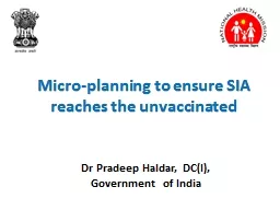 Micro-planning to ensure Supplementary Immunization Activity (SIA) reaches the unvaccinated-