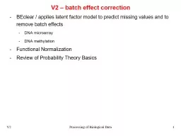 V4 – differential gene expression