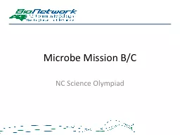 Microbe Mission B/C NC Science Olympiad