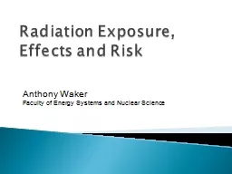 Radiation  Exposure, Effects