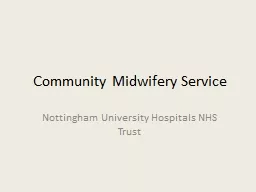 Community Midwifery Service