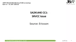 SA2#144E CC1: SRVCC Issue