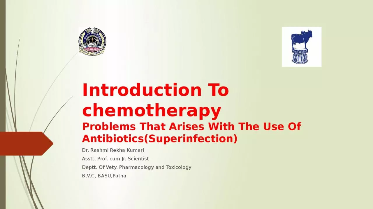 PPT-Introduction To chemotherapy