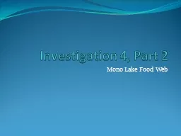 Investigation 4, Part 2 Mono
