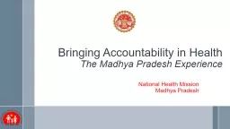 Bringing Accountability in Health