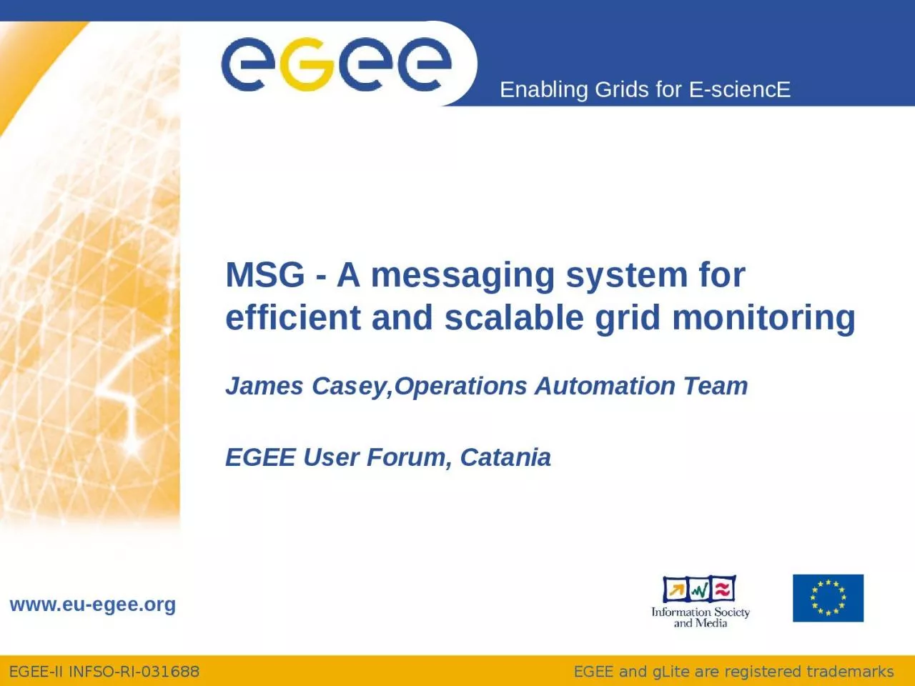 PPT-MSG - A messaging system for efficient and scalable grid monitoring