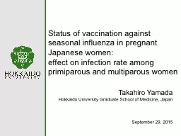 Status of vaccination against seasonal influenza in pregnant Japanese women: