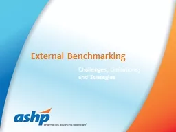 External Benchmarking  Challenges, Limitations, and Strategies