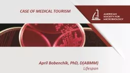 April  Bobenchik , PhD, D(ABMM