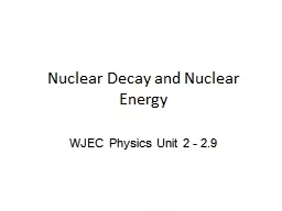 Nuclear Decay and Nuclear Energy