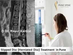 Slipped Disc (Herniated Disc) Treatment in Pune
