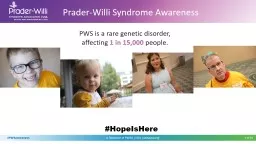 #PWSawareness