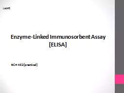 Enzyme-Linked  Immunosorbent