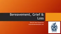 Bereavement , Grief & Loss