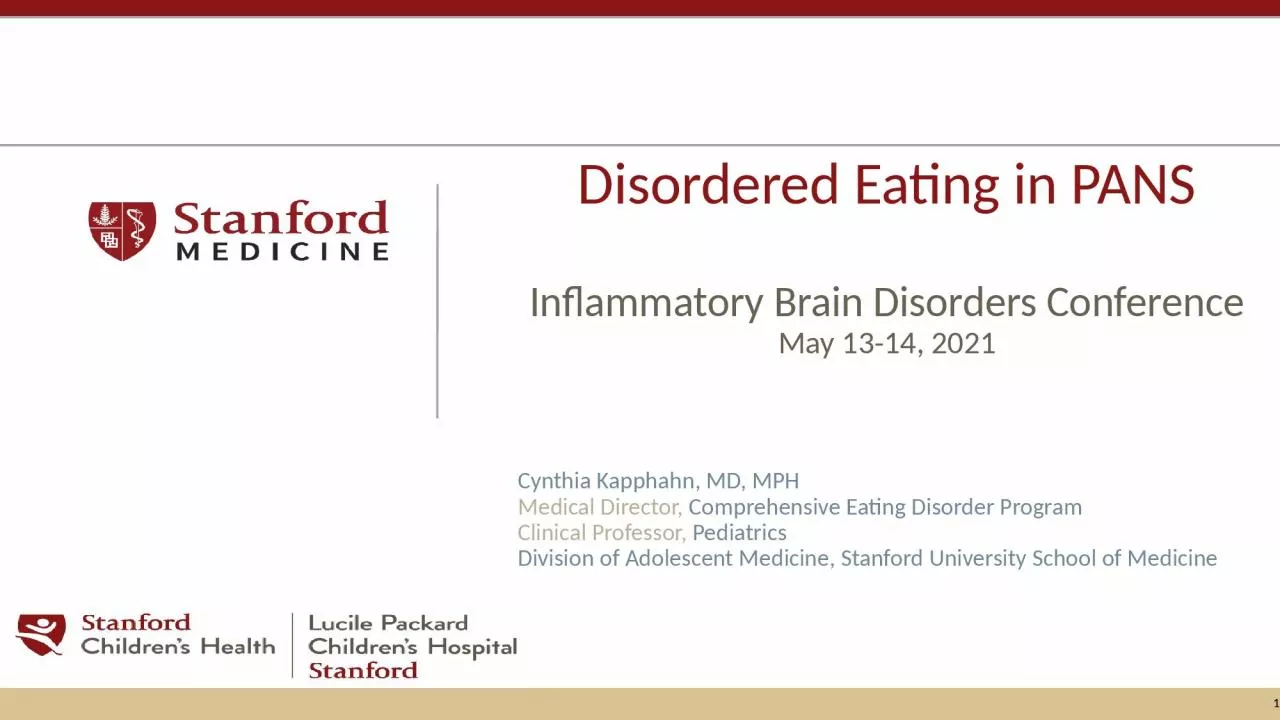 PPT-Disordered Eating in PANS