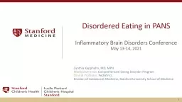 Disordered Eating in PANS