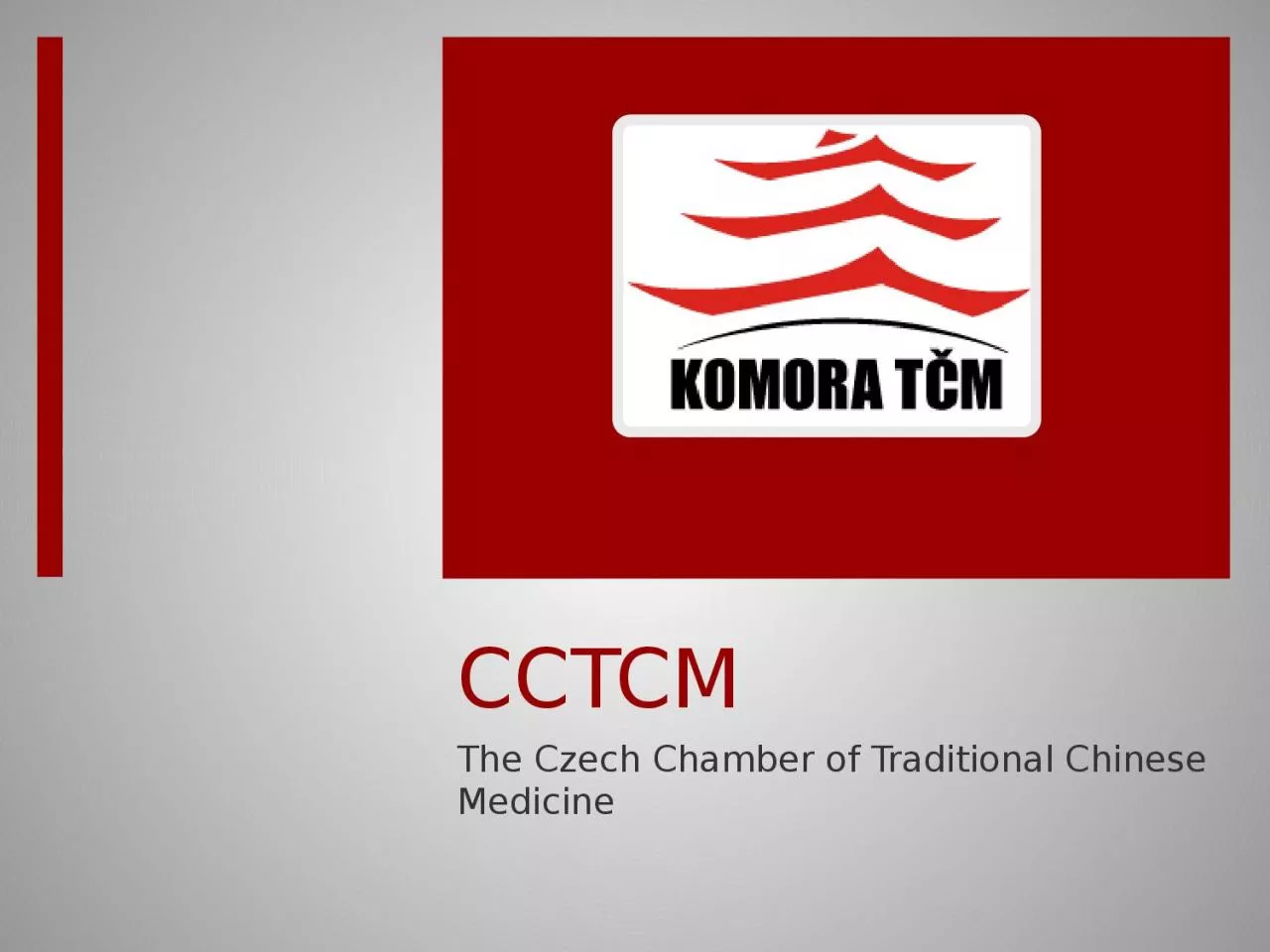 CCTCM The Czech Chamber of Traditional Chinese Medicine