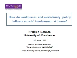 PPT-Dr Helen Norman University