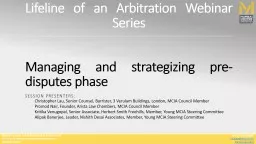Lifeline of an Arbitration Webinar Series