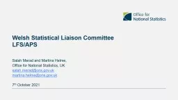 Welsh Statistical Liaison Committee