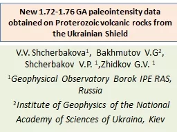 New  1.72-1.76 GA paleointensity data obtained on Proterozoic volcanic rocks from the Ukrainian Shi