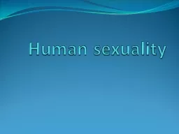 Human sexuality Normal sexuality