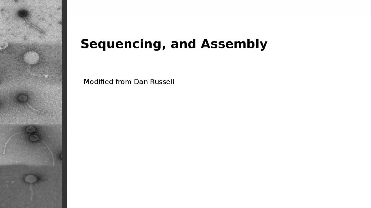 PPT-Sequencing, and Assembly