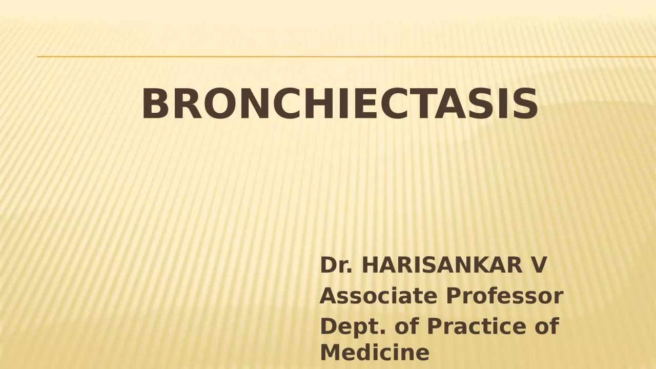 PPT-bronchiectasis